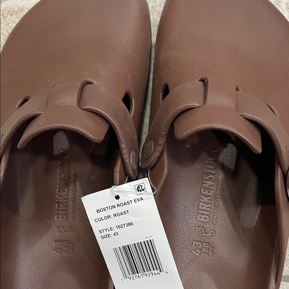 Birkenstock Men’s Boston Roast EVA in roast size43/mens 10 - Picture 13 of 13